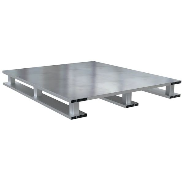 Vestil Aluminum Pallet, 47.875 in L, 40 in W, 5.0625 H AP-ST-4048-SB - main
